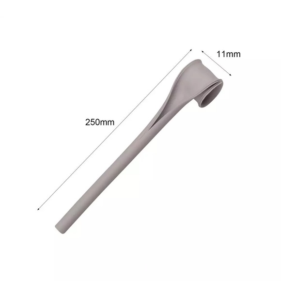 Reusable zip-lock silicone straw (Ivory) - Picture 7 of 7